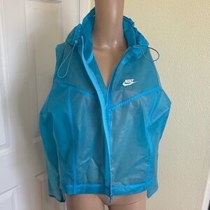 Nike Women's Teal Hooded Vest
